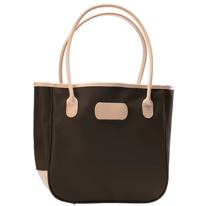 Medium Holiday Tote (Order in any color!) Totes Jon Hart Espresso Coated Canvas