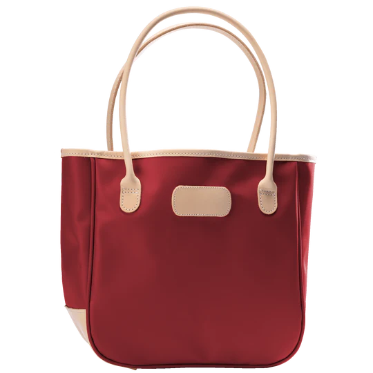 Medium Holiday Tote (Order in any color!) Totes Jon Hart Red Coated Canvas