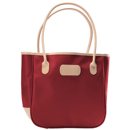 Medium Holiday Tote (Order in any color!) Totes Jon Hart Red Coated Canvas
