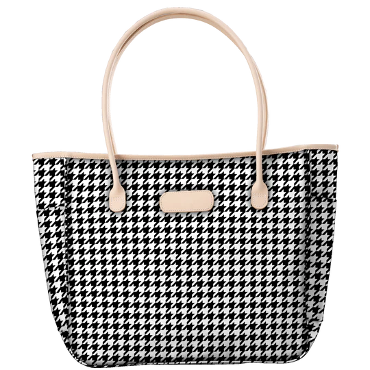 Tyler Tote (Order in any color!) Totes Jon Hart Houndstooth Coated Canvas