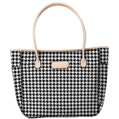 Tyler Tote (Order in any color!) Totes Jon Hart Houndstooth Coated Canvas