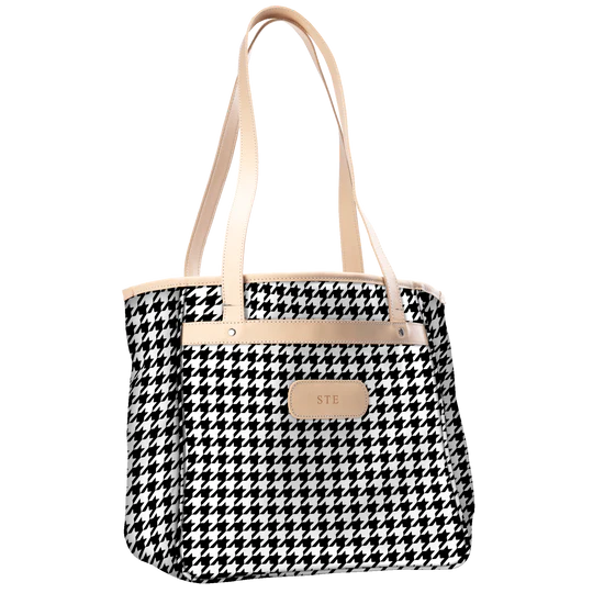 Amelia Tote (Order in any color!) Amelia Jon Hart Houndstooth Canvas