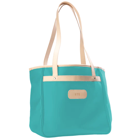 Amelia Tote (Order in any color!) Amelia Jon Hart Teal Coated Canvas