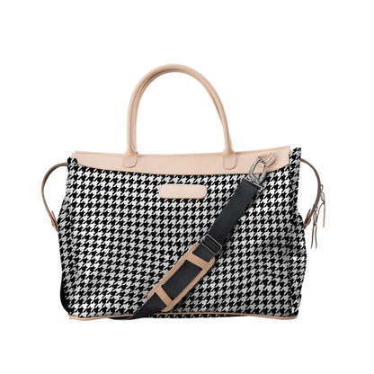 Burleson Bag (Order in any color!) Travel Bags Jon Hart Houndstooth Coated Canvas
