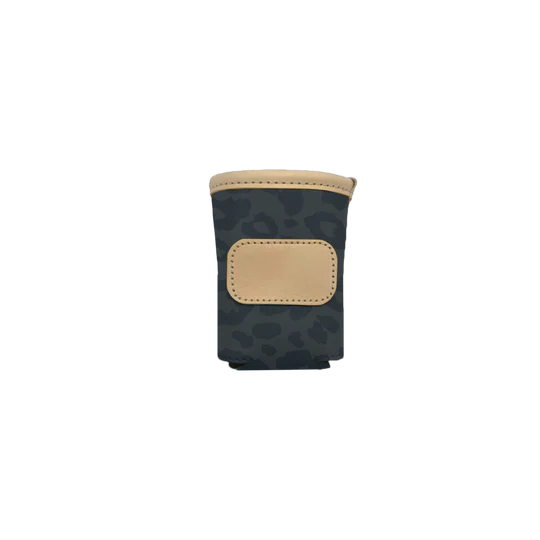 Lil Chill (Order in any color!) Koozies Jon Hart Dark Leopard Coated Canvas