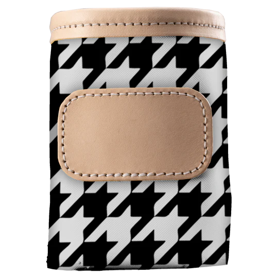 Lil Chill (Order in any color!) Koozies Jon Hart Houndstooth Coated Canvas