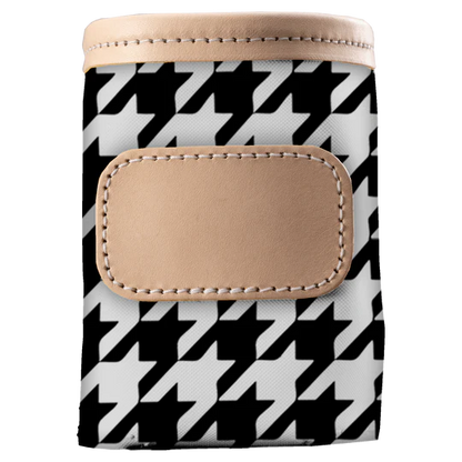Lil Chill (Order in any color!) Koozies Jon Hart Houndstooth Coated Canvas