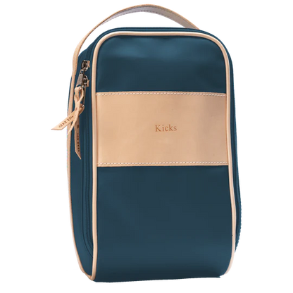 Shoe Bag (Order in any color!) Shag Bags Jon Hart French Blue Coated Canvas