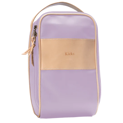 Shoe Bag (Order in any color!) Shag Bags Jon Hart Lilac Coated Canvas