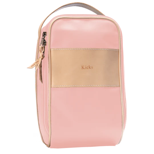 Shoe Bag (Order in any color!) Shag Bags Jon Hart Rose Coated Canvas