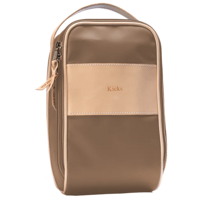 Shoe Bag (Order in any color!) Shag Bags Jon Hart Saddle Coated Canvas