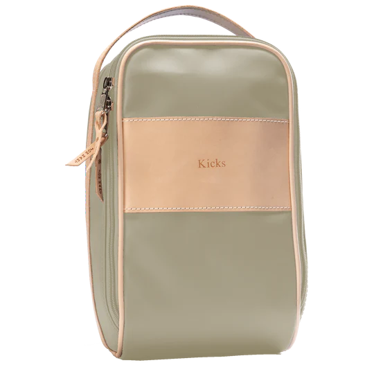 Shoe Bag (Order in any color!) Shag Bags Jon Hart Tan Coated Canvas