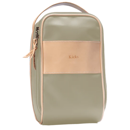 Shoe Bag (Order in any color!) Shag Bags Jon Hart Tan Coated Canvas