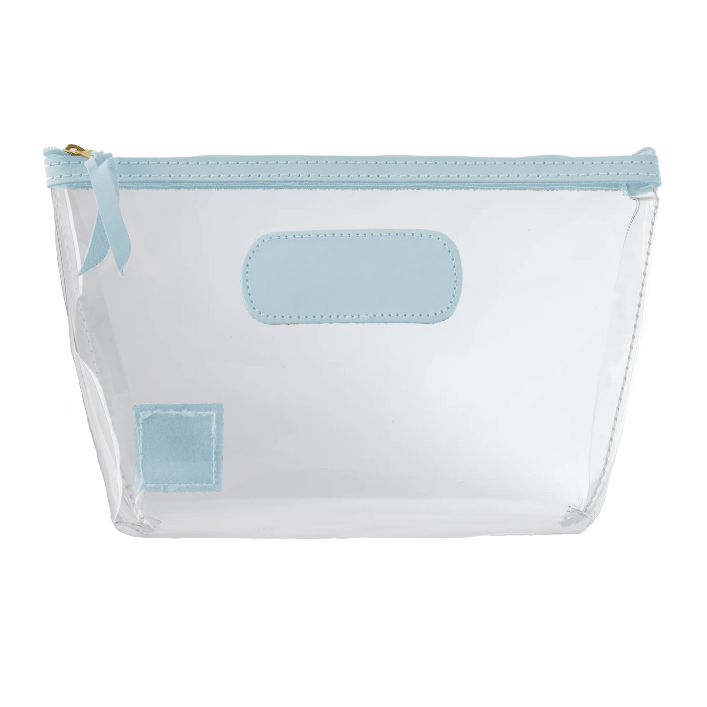 Clear Grande (Order in any color!) Pouches/Small Bags Jon Hart Arctic Blue Leather