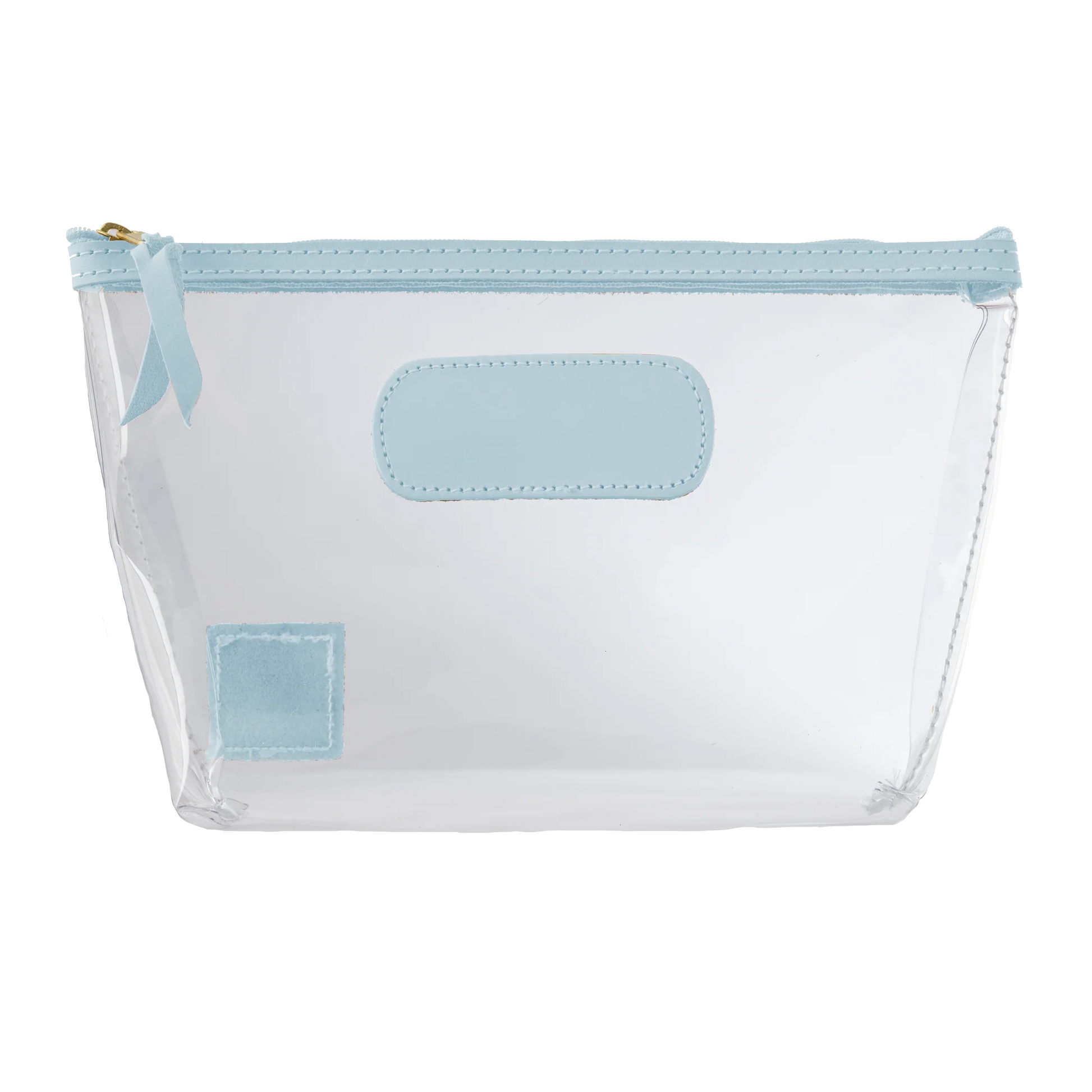 Clear Grande (Order in any color!) Pouches/Small Bags Jon Hart Arctic Blue Leather