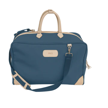 Coachman (Order in any color!) Travel Bags Jon Hart French Blue Coated Canvas  