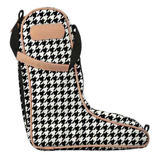 Boot Bag (Order in any color!) Boot Bag Jon Hart Houndstooth Coated Canvas