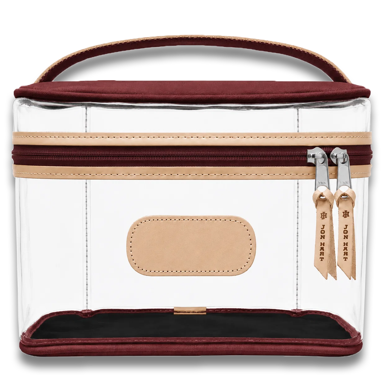 Clear Makeup Case (Order in any color!) HANDBAGS Jon Hart Classic Camo Coated Canvas