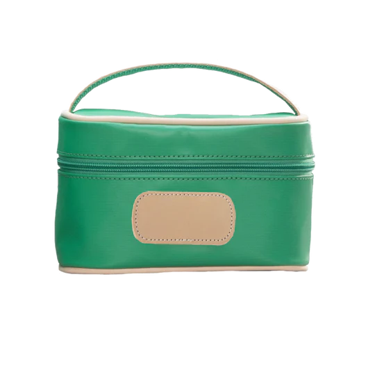 Mini Makeup Case (Order in any color!) Makeup Cases Jon Hart Kelly Green Coated Canvas