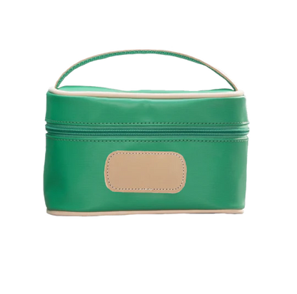 Mini Makeup Case (Order in any color!) Makeup Cases Jon Hart Kelly Green Coated Canvas