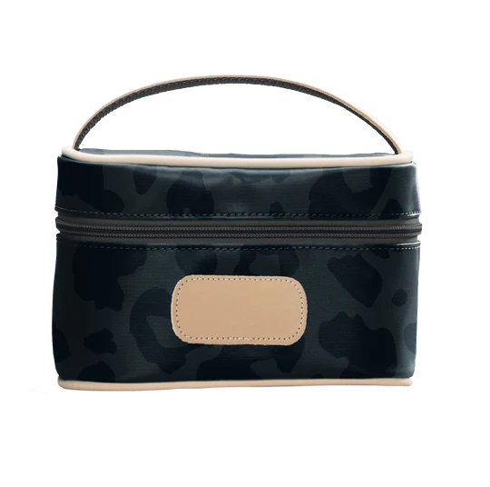 Mini Makeup Case (Order in any color!) Makeup Cases Jon Hart Dark Leopard Coated Canvas