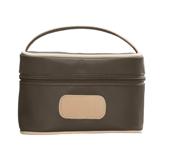 Mini Makeup Case (Order in any color!) Makeup Cases Jon Hart Espresso Coated Canvas