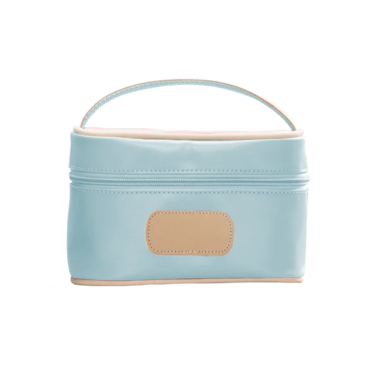 Mini Makeup Case (Order in any color!) Makeup Cases Jon Hart Ice Blue Coated Canvas