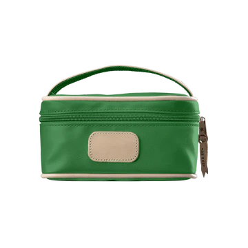 Mini Makeup Case (Order in any color!) Makeup Cases Jon Hart Kelly Green Coated Canvas  