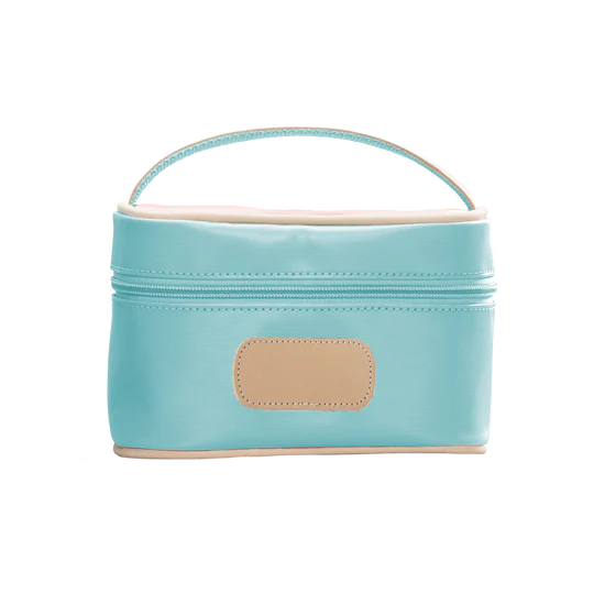 Mini Makeup Case (Order in any color!) Makeup Cases Jon Hart Ocean Blue Coated Canvas