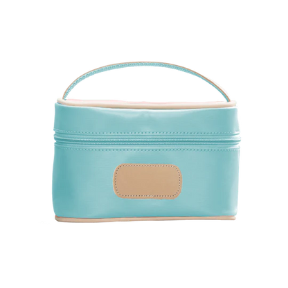 Mini Makeup Case (Order in any color!) Makeup Cases Jon Hart Ocean Blue Coated Canvas