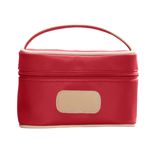 Mini Makeup Case (Order in any color!) Makeup Cases Jon Hart Red Coated Canvas