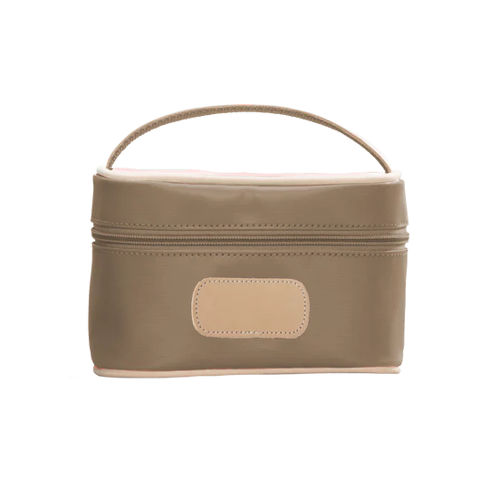 Mini Makeup Case (Order in any color!) Makeup Cases Jon Hart Saddle Coated Canvas