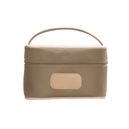 Mini Makeup Case (Order in any color!) Makeup Cases Jon Hart Saddle Coated Canvas
