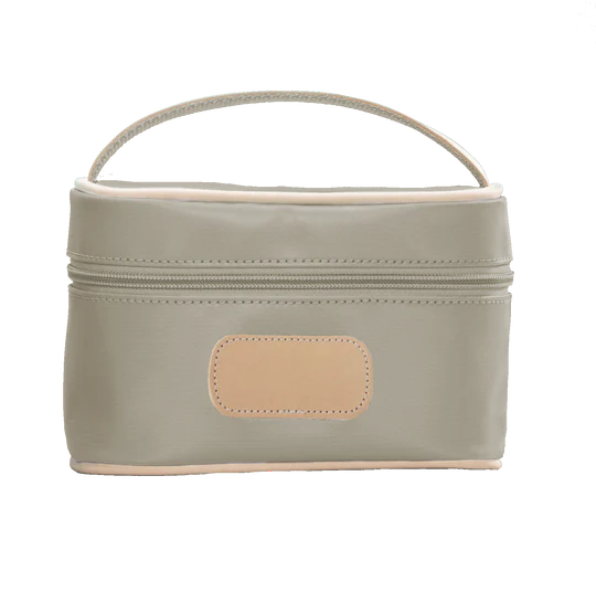 Mini Makeup Case (Order in any color!) Makeup Cases Jon Hart Tan Coated Canvas