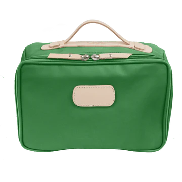 Large Travel Kit (Order in any color!) Travel Kits Jon Hart Kelly Green Coated Canvas  