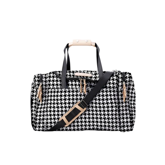 Medium Square Duffel (order in any color!) Duffel Bags Jon Hart Houndstooth Coated Canvas