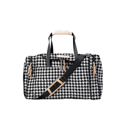 Medium Square Duffel (order in any color!) Duffel Bags Jon Hart Houndstooth Coated Canvas