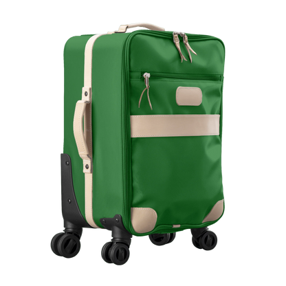 360 Carry On Wheels (Order in any color!) Suitcases Jon Hart Kelly Green Coated Canvas  