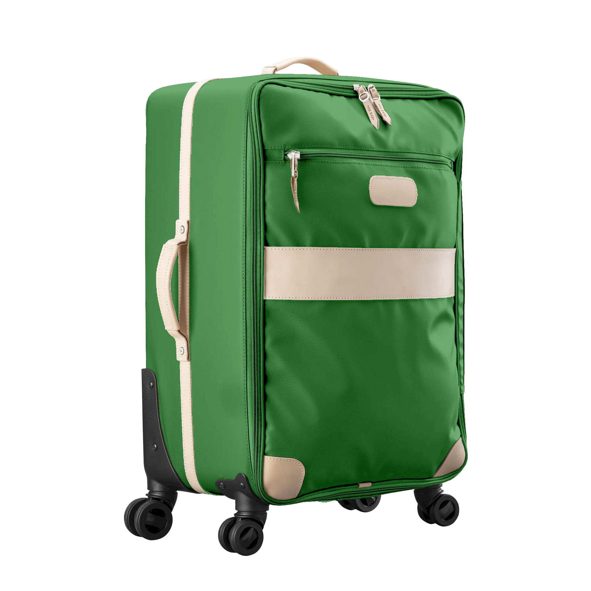360 Large Wheels + Garment Sleeve (Order in any color!) Suitcases Jon Hart Kelly Green Coated Canvas  
