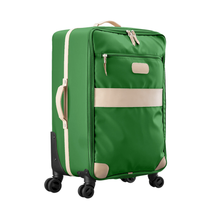 360 Large Wheels + Garment Sleeve (Order in any color!) Suitcases Jon Hart Kelly Green Coated Canvas  