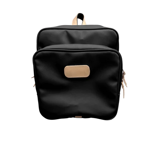 City Pack (Order in any color!) Backpacks Jon Hart Black Coated Canvas  