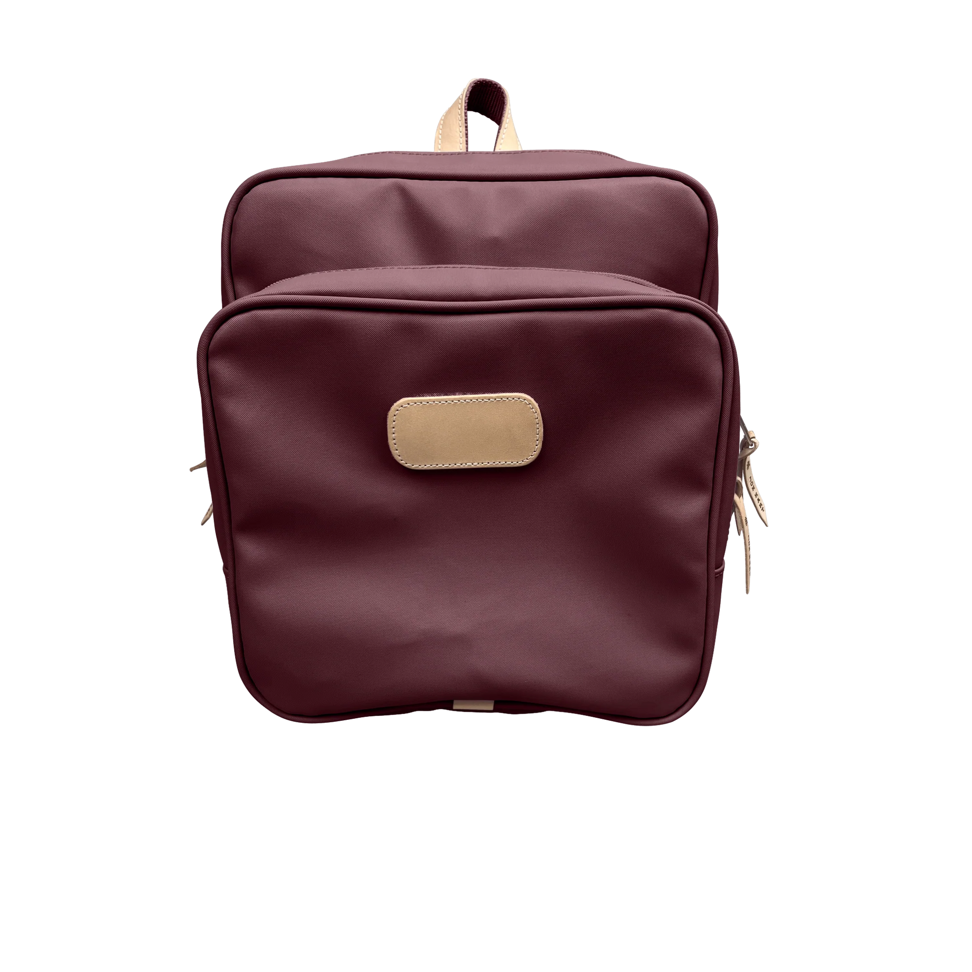 City Pack (Order in any color!) Backpacks Jon Hart Burgundy Coated Canvas  