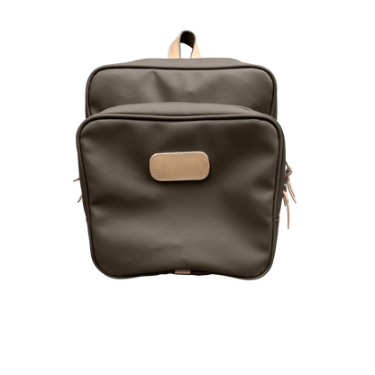 City Pack (Order in any color!) Backpacks Jon Hart Espresso Coated Canvas  