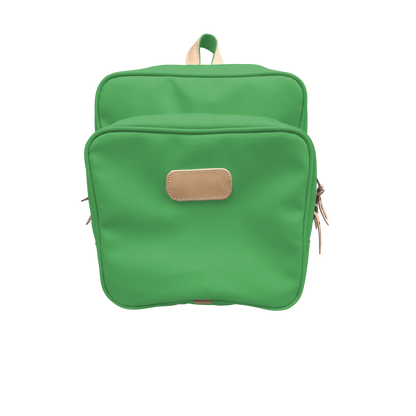 City Pack (Order in any color!) Backpacks Jon Hart Kelly Green Coated Canvas  