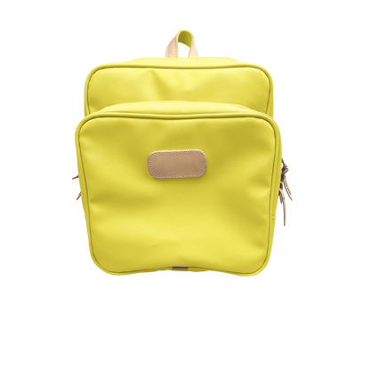 City Pack (Order in any color!) Backpacks Jon Hart Lemon Coated Canvas  