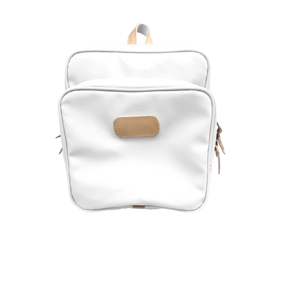 City Pack (Order in any color!) Backpacks Jon Hart White Coated Canvas  