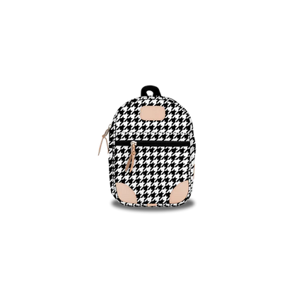 Mini Backpack (Order in any color!) Backpacks Jon Hart Houndstooth Coated Canvas