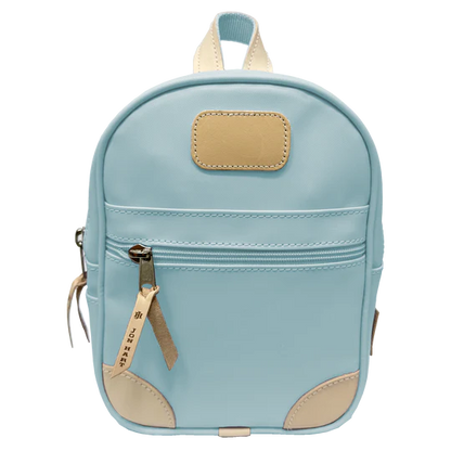 Mini Backpack (Order in any color!) Backpacks Jon Hart Ice Blue Coated Canvas