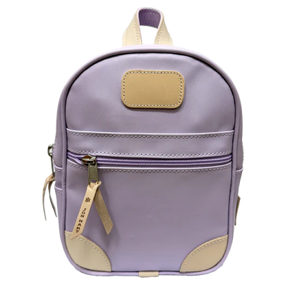 Mini Backpack (Order in any color!) Backpacks Jon Hart Lilac Coated Canvas