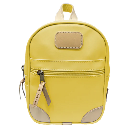 Mini Backpack (Order in any color!) Backpacks Jon Hart Lemon Coated Canvas